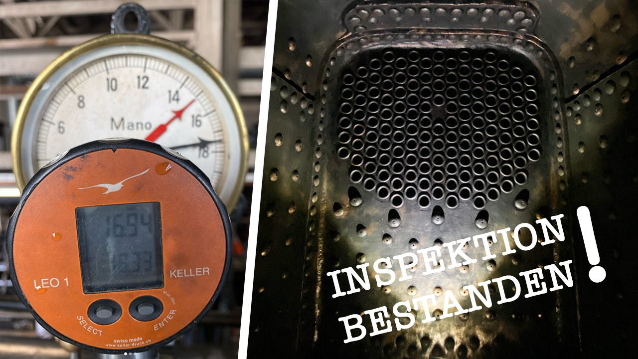 Ed 3/3 „LANGNAU“ Kesselinspektion & Druckprüfung